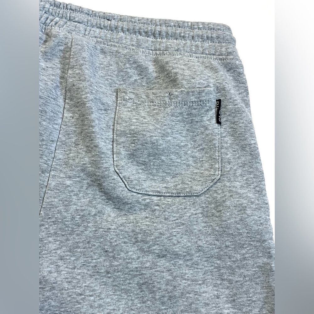 Brooklyn Cloth Men's Gray Casual “The Knit Shorts” w Drawstring & Zipper Pockets - Picture 15 of 16